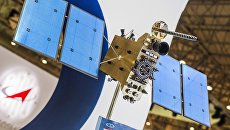 Макет российского космического аппарата серии Глонасс-К Макет российского космического аппарата серии Глонасс-К
