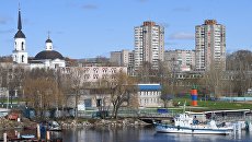 Город Череповец. Архивное фото Город Череповец. Архивное фото