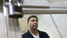 Руководитель портала РИА Новости Украина Кирилл Вышинский в суде. Архивное фото Руководитель портала РИА Новости Украина Кирилл Вышинский в суде. Архивное фото