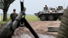Украинские военные в зоне конфликта на востоке Украины Украинские военные в зоне конфликта на востоке Украины