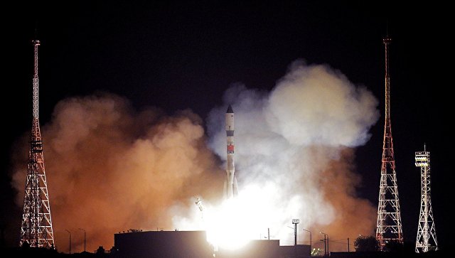 Запуск ракеты с космодрома Байконур. Архивное фото