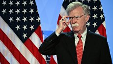 Советник президента США по вопросам национальной безопасности Джон Болтон. Архивное фото Советник президента США по вопросам национальной безопасности Джон Болтон. Архивное фото