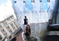Участница Московского урбанистического форума в парке Зарядье в Москве Участница Московского урбанистического форума в парке Зарядье в Москве