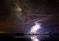 Работа фотографа Tianyuan Xiao Thunderstorm under milky way, вошедшая в шорт-лист Insight Astronomy Photographer of the Year 2018 Работа фотографа Tianyuan Xiao Thunderstorm under milky way, вошедшая в шорт-лист Insight Astronomy Photographer of the Year 2018