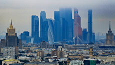 Небоскребы делового центра Москва-сити. Архивное фото Небоскребы делового центра Москва-сити. Архивное фото