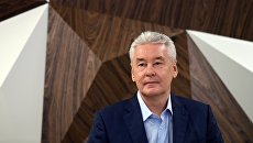 Кандидат в мэры Москвы Сергей Собянин во время Круглого стола в предвыборном штабе на улице Покровка. 8 августа 2018 Кандидат в мэры Москвы Сергей Собянин во время Круглого стола в предвыборном штабе на улице Покровка. 8 августа 2018