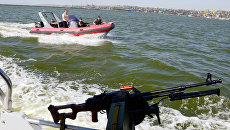 Береговая охрана Украины во время патрулирования Азовского моря Береговая охрана Украины во время патрулирования Азовского моря