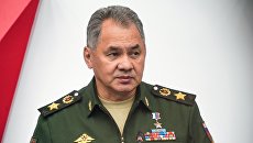 Министр обороны РФ Сергей Шойгу выступает на IV Международном военно-техническом форуме Армия-2018 в Кубинке Министр обороны РФ Сергей Шойгу выступает на IV Международном военно-техническом форуме Армия-2018 в Кубинке