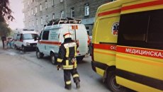 Пожар в Новосибирской областной клинической больнице. 30 августа 2018 Пожар в Новосибирской областной клинической больнице. 30 августа 2018