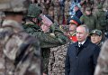Владимир Путин на полевом смотре войск забайкальского полигона Цугол. 13 сентября 2018 Владимир Путин на полевом смотре войск забайкальского полигона Цугол. 13 сентября 2018