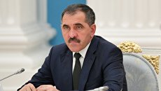 Глава Республики Ингушетия Юнус-Бек Евкуров. Архивное фото Глава Республики Ингушетия Юнус-Бек Евкуров. Архивное фото