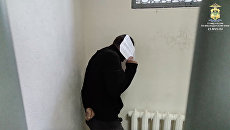 Задержанный, который угрожал сбросить ребенка с вышки сотовой связи в селе Отрадо-Кубанском Задержанный, который угрожал сбросить ребенка с вышки сотовой связи в селе Отрадо-Кубанском