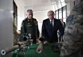 Президент РФ Владимир Путин и министр обороны РФ Сергей Шойгу во время посещения стрелкового центра АО Концерн Калашников на территории военно-патриотического парка Патриот Президент РФ Владимир Путин и министр обороны РФ Сергей Шойгу во время посещения стрелкового центра АО Концерн Калашников на территории военно-патриотического парка Патриот