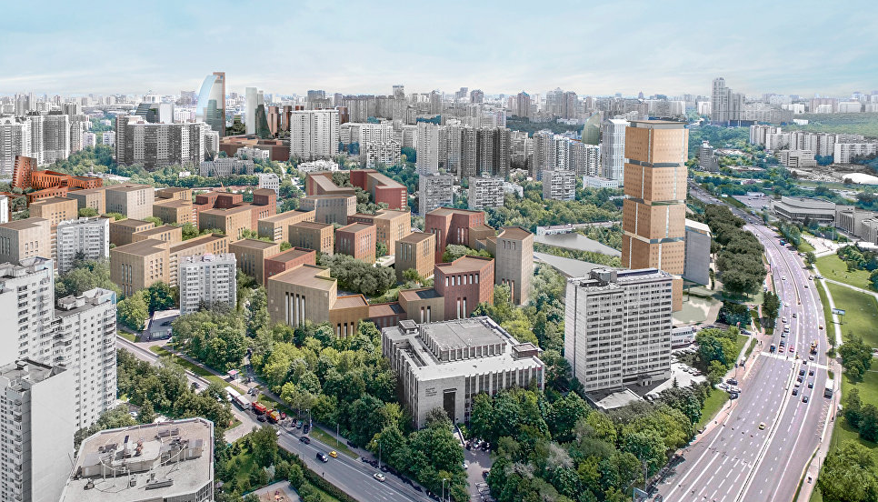 Концепция консорциума Bofill Arquitectura Мастер'c план Концепция консорциума Bofill Arquitectura Мастер'c план