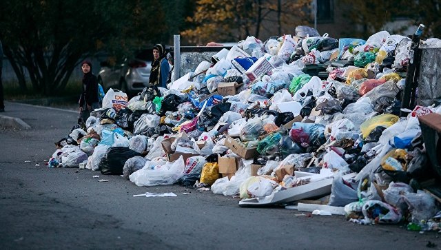 В Горно-Алтайске возник мусорный коллапс 