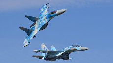 Истребители Су-27 ВВС Украины. Архивное фото Истребители Су-27 ВВС Украины. Архивное фото