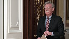 Советник президента США по вопросам национальной безопасности Джон Болтон на пресс-конференции в Москве. 23 октября 2018 Советник президента США по вопросам национальной безопасности Джон Болтон на пресс-конференции в Москве. 23 октября 2018
