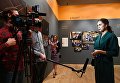 Олимпийская чемпионка по художественной гимнастике Маргарита Мамун отвечает на вопросы журналистов на открытии выставки победителей IV международного конкурса фотожурналистики имени Андрея Стенина в Москве Олимпийская чемпионка по художественной гимнастике Маргарита Мамун отвечает на вопросы журналистов на открытии выставки победителей IV международного конкурса фотожурналистики имени Андрея Стенина в Москве