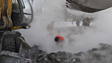 Авария на теплотрассе Авария на теплотрассе