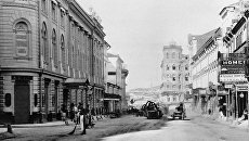 Дом №5 на улице Ильинке - первый 5-этажный дом в Москве, построенный в 1874 году Дом №5 на улице Ильинке - первый 5-этажный дом в Москве, построенный в 1874 году