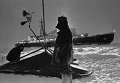 Установка радиометеорологической станции на льдине Установка радиометеорологической станции на льдине