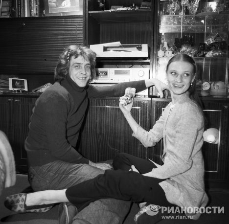 Артисты балета Терехова и Бережной Артисты балета Терехова и Бережной