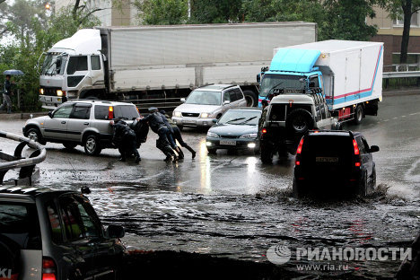 Последствия тайфуна Санба на Дальнем Востоке Последствия тайфуна Санба на Дальнем Востоке