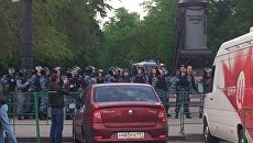 Прощай Абай: лагерь на Чистых прудах разогнан полицией Прощай Абай: лагерь на Чистых прудах разогнан полицией