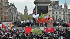 Первомайский митинг в Лондоне Первомайский митинг в Лондоне
