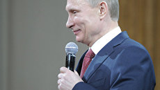 Кандидат в президенты РФ В.Путин провел встречу со своими доверенными лицами Кандидат в президенты РФ В.Путин провел встречу со своими доверенными лицами