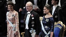 Церемония награждения Нобелевскими премиями 2011 в Стокгольме Церемония награждения Нобелевскими премиями 2011 в Стокгольме