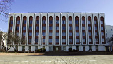Здание Министерства иностранных дел Республики Беларусь. Архивное фото Здание Министерства иностранных дел Республики Беларусь. Архивное фото