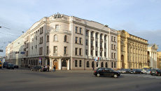 Здание МВД и КГБ Белоруссии в Минске. Архив Здание МВД и КГБ Белоруссии в Минске. Архив