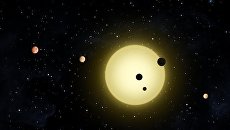 Планетная система Kepler-80 глазами художника Планетная система Kepler-80 глазами художника