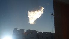 Вспышка в небе над Челябинской областью Вспышка в небе над Челябинской областью