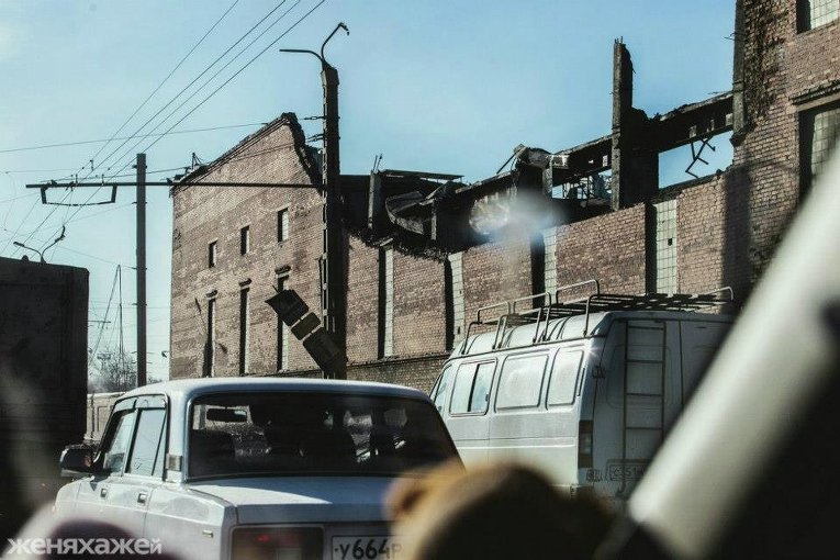 Последствия падения метеорита в Челябинске Последствия падения метеорита в Челябинске