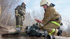 Тренировка Новосибирского МС по тушению пожаров Тренировка Новосибирского МС по тушению пожаров