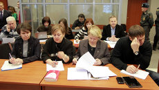 Адвокаты обвиняемых по делу о пожаре в клубе Хромая лошадь на судебном заседании Адвокаты обвиняемых по делу о пожаре в клубе Хромая лошадь на судебном заседании