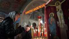 Празднование Пасхи в Воскресенском Храме села Сушки Рязанской области Празднование Пасхи в Воскресенском Храме села Сушки Рязанской области