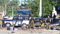 Взрывы у здания управления службы судебных приставов в Махачкале Взрывы у здания управления службы судебных приставов в Махачкале