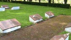 Воинское кладбище в Литве. Архивное фото Воинское кладбище в Литве. Архивное фото