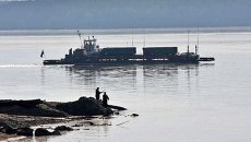 Работа речного парома: доставка скорой, почты и туристов Работа речного парома: доставка скорой, почты и туристов