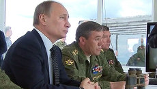 Путин дал оценку масштабным учениям в Восточном военном округе Путин дал оценку масштабным учениям в Восточном военном округе