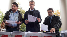 А.Навальный подал иски об отмене итогов выборов мэра Москвы А.Навальный подал иски об отмене итогов выборов мэра Москвы
