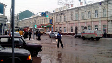 Дождь в декабре в Томске, фото с места событий Дождь в декабре в Томске, фото с места событий