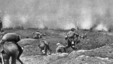 Бой во время первой мировой войны, архивное фото Бой во время первой мировой войны, архивное фото