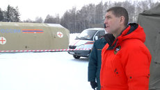 Замглавы МЧС проверил мобильные городки спасателей в Томске Замглавы МЧС проверил мобильные городки спасателей в Томске