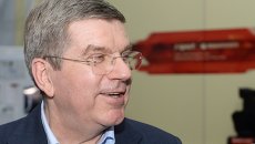 Визит президента МОК Т.Баха в офис агентства РИА Новости в Главном медиацентре Визит президента МОК Т.Баха в офис агентства РИА Новости в Главном медиацентре