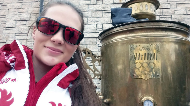 Российская могулистка Екатерина Столярова на Олимпиаде в Сочи Российская могулистка Екатерина Столярова на Олимпиаде в Сочи