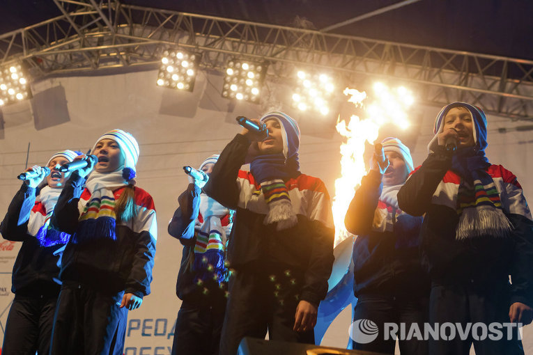 Эстафета паралимпийского огня в Северске Томской области Эстафета паралимпийского огня в Северске Томской области